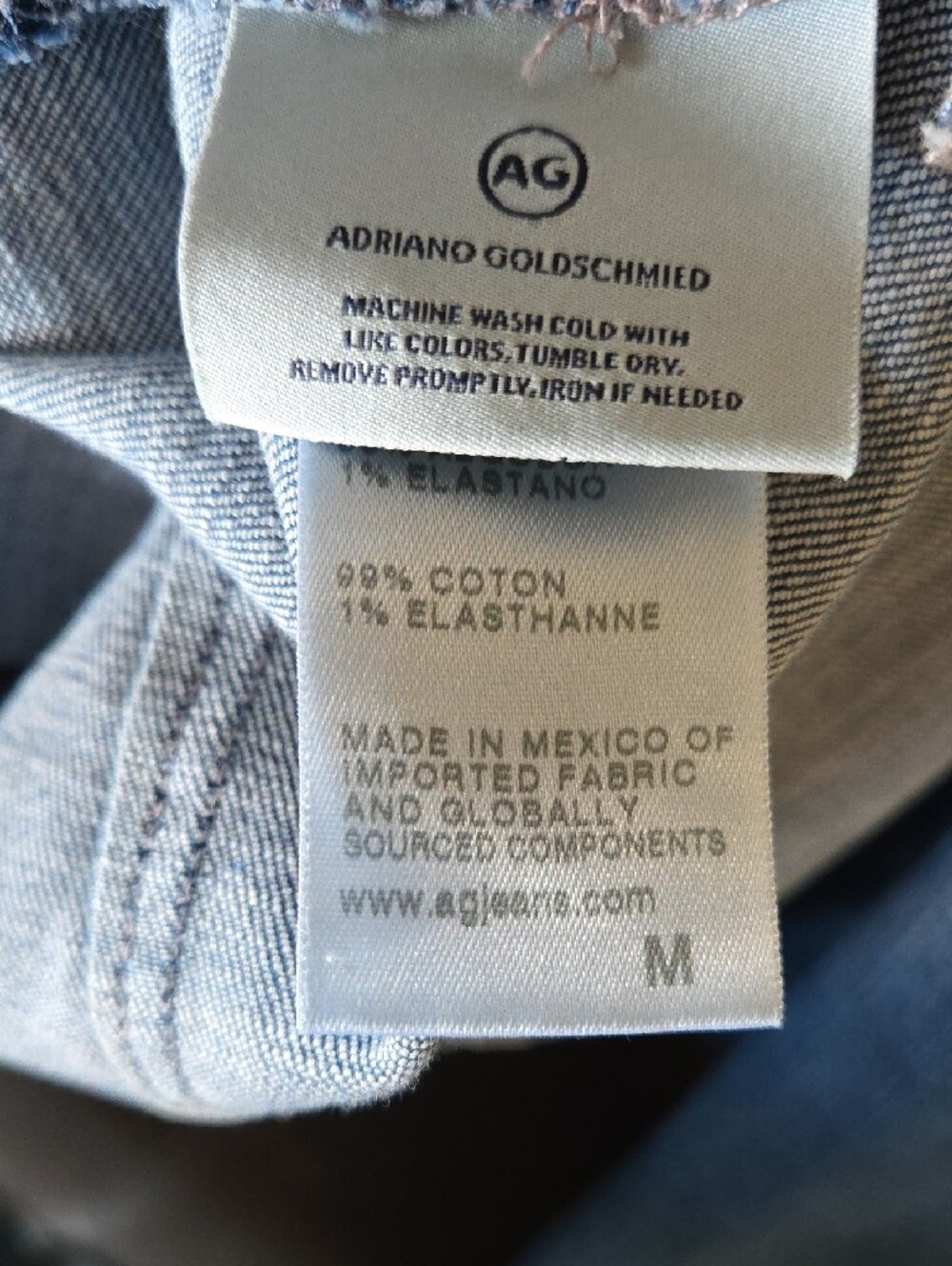 Ag Adriano Goldschmied Denim Shirt Jacket - Picture 9 of 10